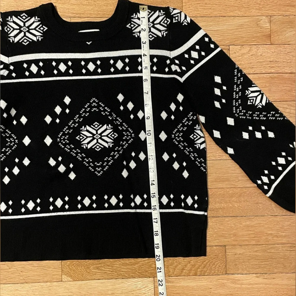 Marled Women's Snowflake Sweater S - Picture 6 of 7